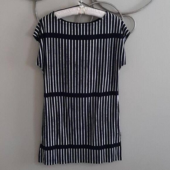 Marimekko black/white striped terry cover up - Picture 5 of 6